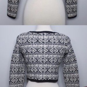 Free People Moth Crop Sweater